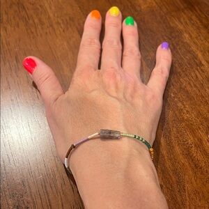 Elegant‎ Multicolor Beaded Bracelet